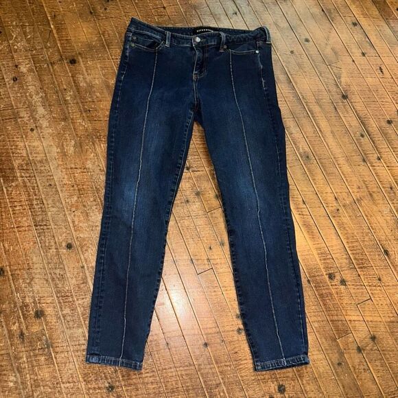 Liverpool ankle skinny US4 normcore front seam comfortable jeans - Picture 1 of 4